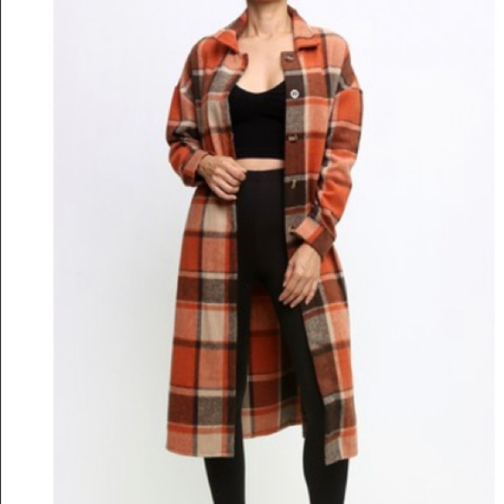 Plaid Shacket - image 1